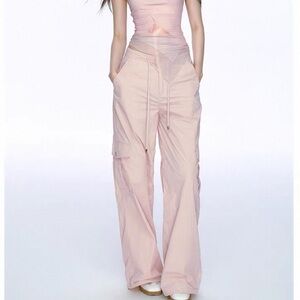Light Pink Cargo Pants